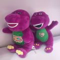 30cm Anime Barney Plush Toy Singing Friends Dinosaur Barney I Love You Doll Toy Christmas Gift For Children.
