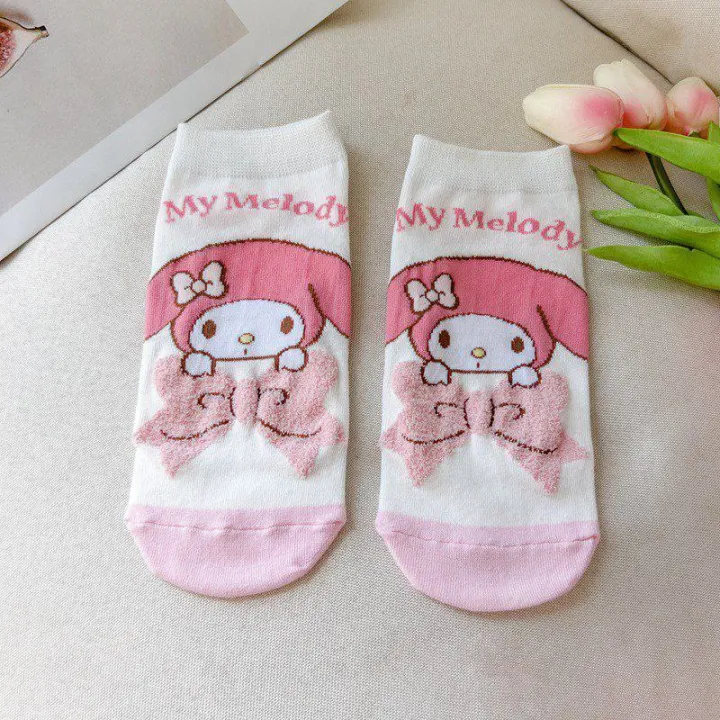 Japanese%20style%20cartoon%20socks%20women's%20bunny%20cute%20short%20socks%20Korean%20version%20women's%20boat%20socks%20cotton%20socks%20-%20Image%205