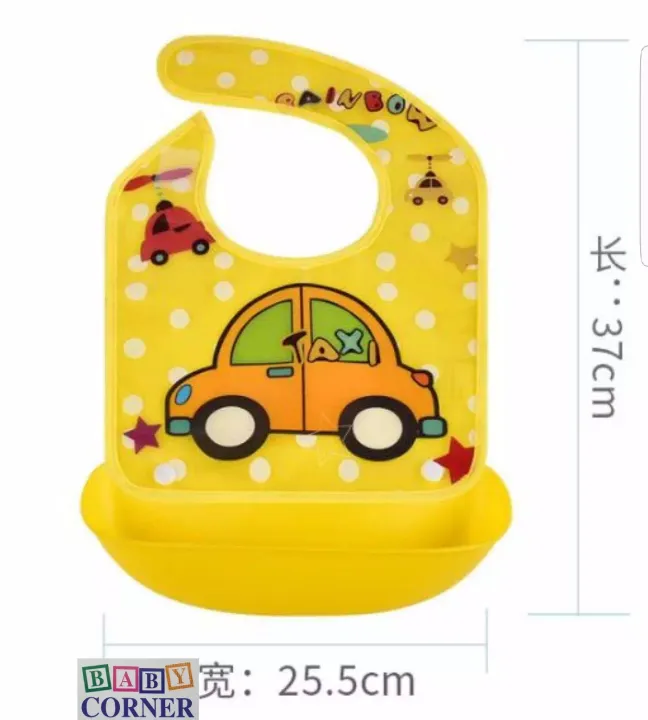Waterproof%20Baby%20Bib%20Lunch%20feeding%20Bib%20Multicolor%20(1%20pcs)%20-%20Image%203