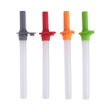 4PCS Replacement Straws Parts Accessories with Bite Valve for Zak DesignsKelso 15 OZ, with 1 Brush Reusable Kids Cup Replacement Straws.