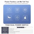 ARELENE Din Rail 4P ATS Dual Power Automatic Transfer Switch Electrical Selector Switches Uninterrupted Power 100A.