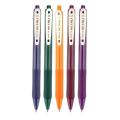 BAOKE PC3848 0.5mm Multicolor Retraceable Gel Pen Pack of 5,. 