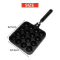 16 Holes Aluminum Takoyaki Maker Grill Pan Octopus Ball Plate Home Cooking Baking Forms Mold Tray Baking. 