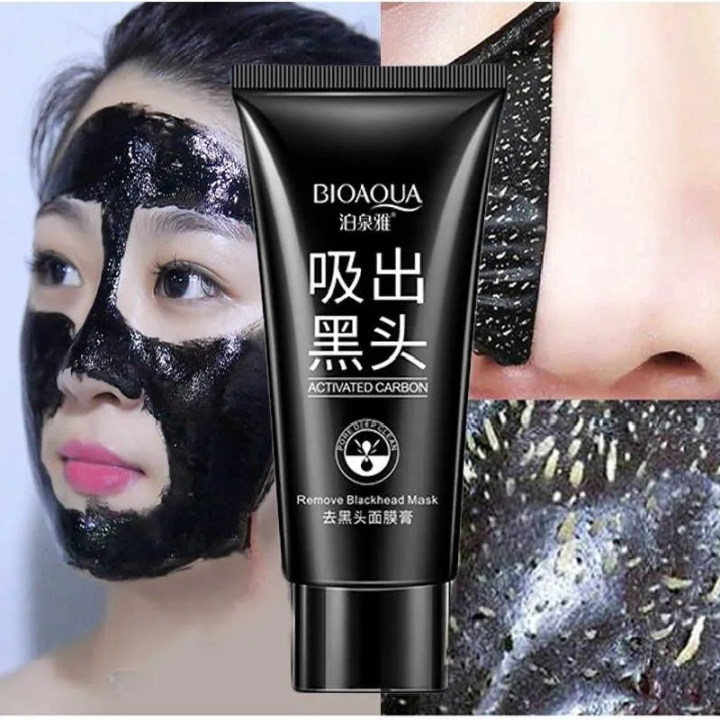 BIOAQUA%20Black%20Mask%20Activated%20Carbon%20Charcoal%20Blackhead%20Removal%20Peel%20Off%20Mask%20Black%20Nose%20Nose%20Film%20And%20Oil-Control%20Depth%20Clean%20Pore%2060g%20-%20Image%202