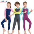 Lycra Wetsuit For Kids Boys Girls Diving Suit Full Swimsuit Long Sleeve Swimwear Wetsuits For Children Rashguard. 