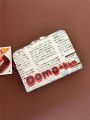 Domo Kun Wallet Short Purse Anime Cute Small Wallets for Women Men Kawaii Leather Purses Money Clips Bag. 