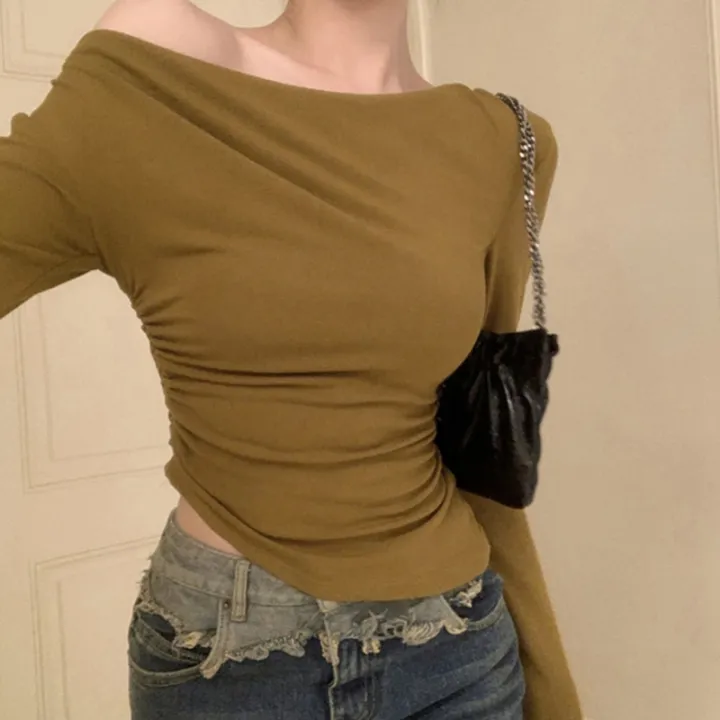 %E3%80%90Hot%20deal%E3%80%91%20Autumn%20Hottie%20Off%20Shoulder%20T-shirt%20Women%20Solid%20Color%20Long%20Sleeve%20Chic%20Crop%20Tops%20-%20Image%207