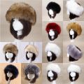 Hot Winter Thick Furry Hairband Fluffy Russian Faux Fur Women Girl Fur Headband Hat Winter Outdoor Earwarmer Ski Hats new. 