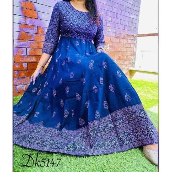 Exclusive designed Gown 1piece long kurti different koti, Gown long kurti  For Stylish Women Girls