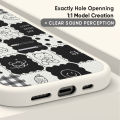 【Big-promotion】 FINDWORLD for A55 Cartoon Cute Bears Lambskin Texture Soft Back Cover Phone Case.