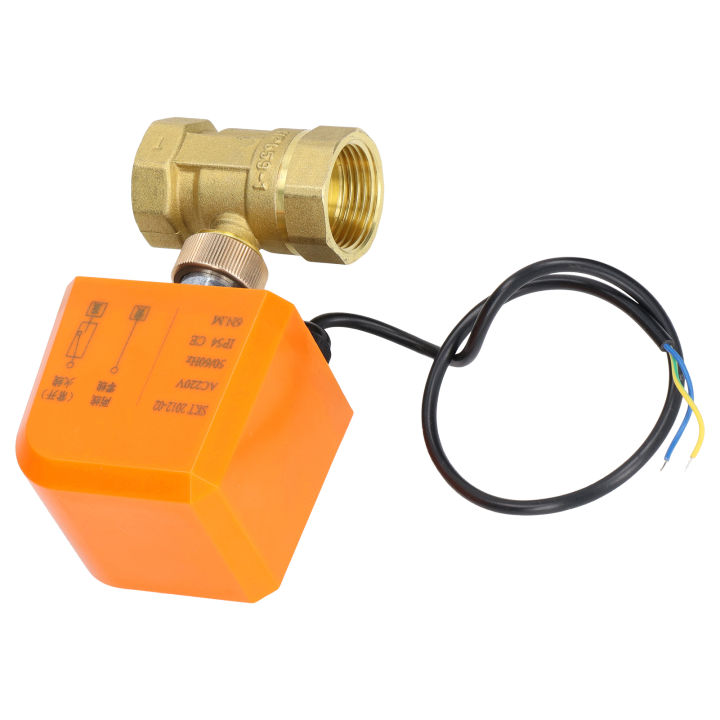 Motorized%20Ball%20Valve%202Wire%202Way%20NormallyOpen%20DN25%20Brass%20Synchronous%20Motor%20AC220V%20-%20Image%203