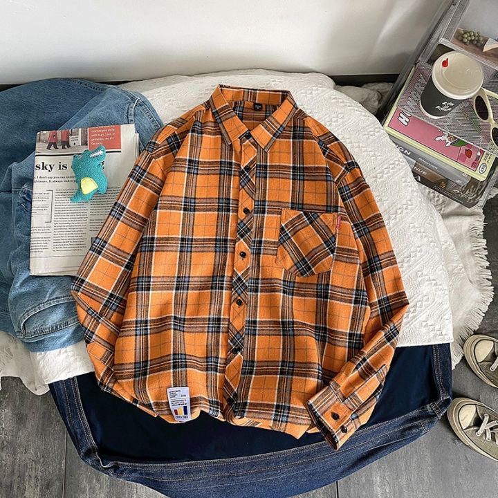 Men%20Flannel%20Plaid%20Shirt%20Long%20Sleeve%20Loose%20Hip%20Hop%20Street%20Mens%20Casual%20Shirts%20Pocket%20Male%20Soft%20Dress%20Shirt%20Plus%20Size%20Dropshipping%20-%20Image%205
