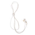 Retro PU Braided Pearl Belt Chain Versatile Women Leather Rope Waistband Love Buckle Jeans Dresses Clothing Accessories. 