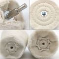 Buffing Wheel Wheel Shaped Polishing Tool Polishing Wheel Kits for Drill Buffing Pad for Metal Aluminum Stainless Etc.