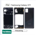 Full Body Housing for Samsung Galaxy A71 (LCD Frame Panel,Middle Frame and Back Panel).
