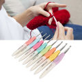 Crochet Hook Set Light Colorful 8 Pieces Yarn Knitting Hook for Craft. 