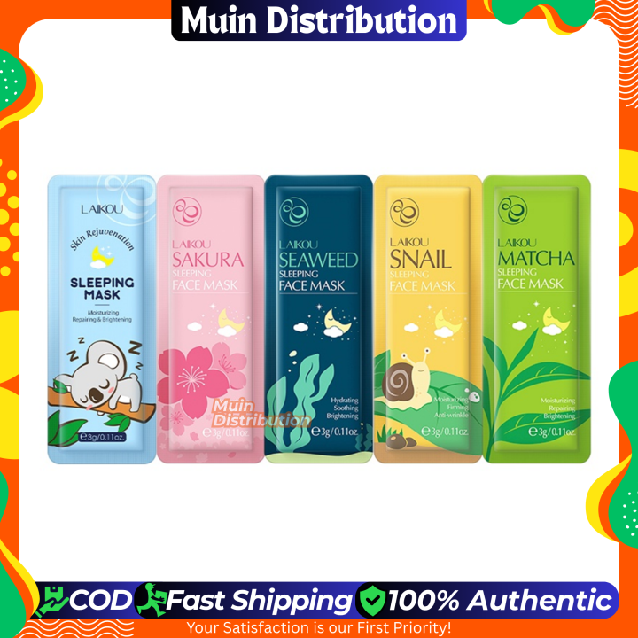 〽️ LAIKOU Sleeping Mask / Face Pack  - 3g