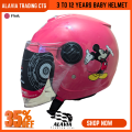 Baby Bike Helmet for Kids (3–12 Years) – Boys & Girls Safety Cycling Helmet – Pink.
