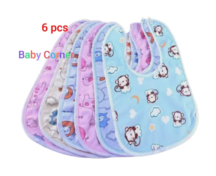 Baby%20Cotton%20bib%206%20pcs%20(Multicolor)China%20-%20Image%202