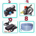 12V High Pressure Water Pump Sprayer Combo Set for Car Motor Bike Garden Irrigation Washing and Cleaning auto Pressure Cut. 