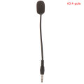Portable 3.5mm Wired Stereo Studio Gaming Headset Mini HD Voice Mono Microphone.