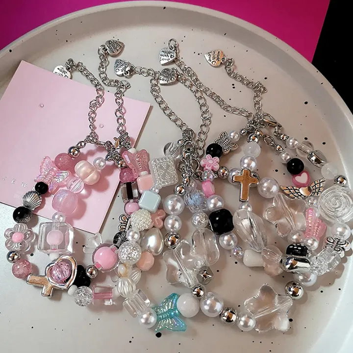 Goth%20Harajuku%20Cute%20Y2k%20Handmade%20Aesthetic%20Heart%20Star%20Charm%20Beads%20Bracelet%20For%20Women%20Girl%20Vintage%20Grunge%20EMO%202000s%20Accessories%20Qoddess%20-%20Image%203