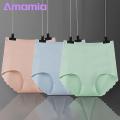 Amamia Women Panties Breathable Pure Color Women Underpants. 