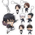 Anime Jujutsu Kaisen Cosplay Funny Keychain Gojo Satoru Geto Suguru Acrylic BAWEI.