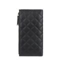 New Women Wallets Plaid Pattern Soft PU Leather Long Female Purse With Zipper Quality Fashion Card Holder Wallet For Women.