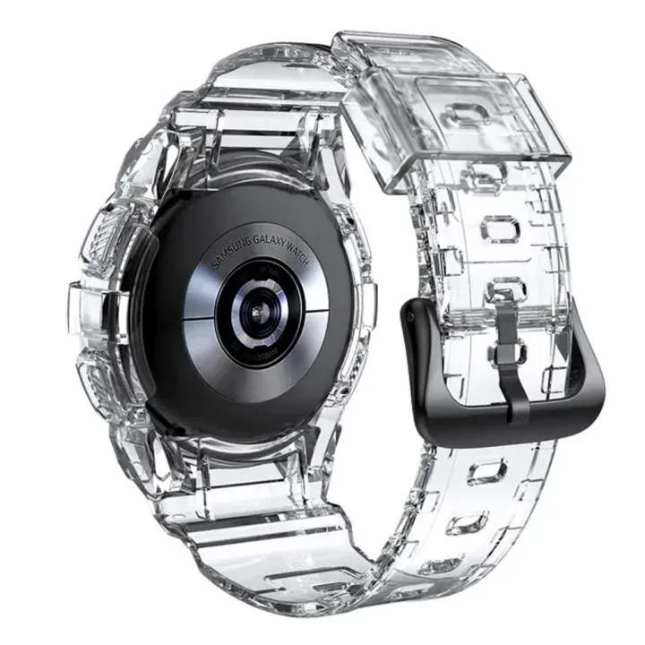 Case+band%20for%20Samsung%20Galaxy%20Watch%204%20Strap%20Accessories%20transparent%20silicone%20sport%20bracelet%20correa%20Galaxy%20Watch%205%2040mm%2044mm%20band%20-%20Image%202