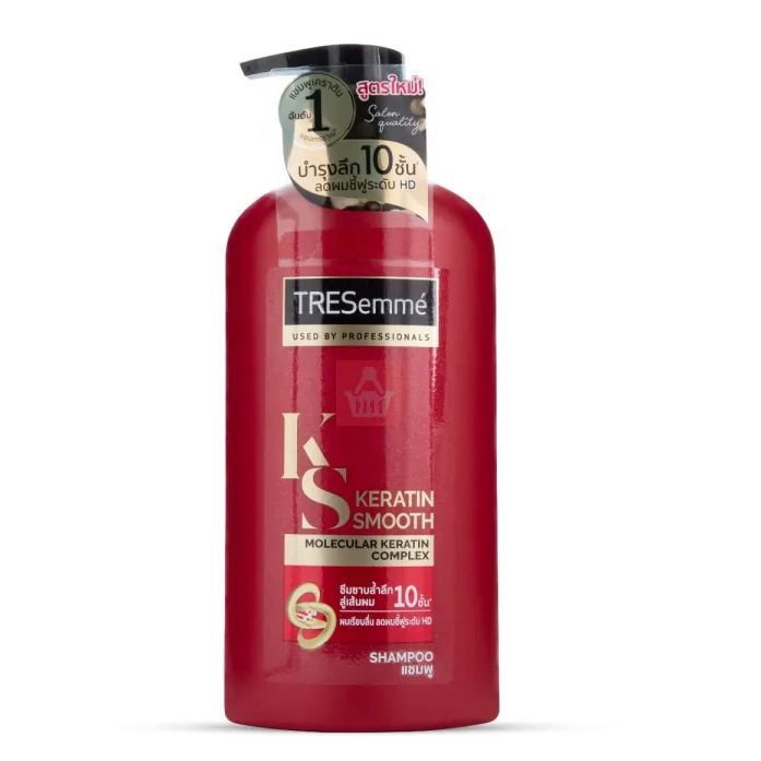 International Thailand product Tresemme keratin smooth shampoo Used for male/female...370 Ml