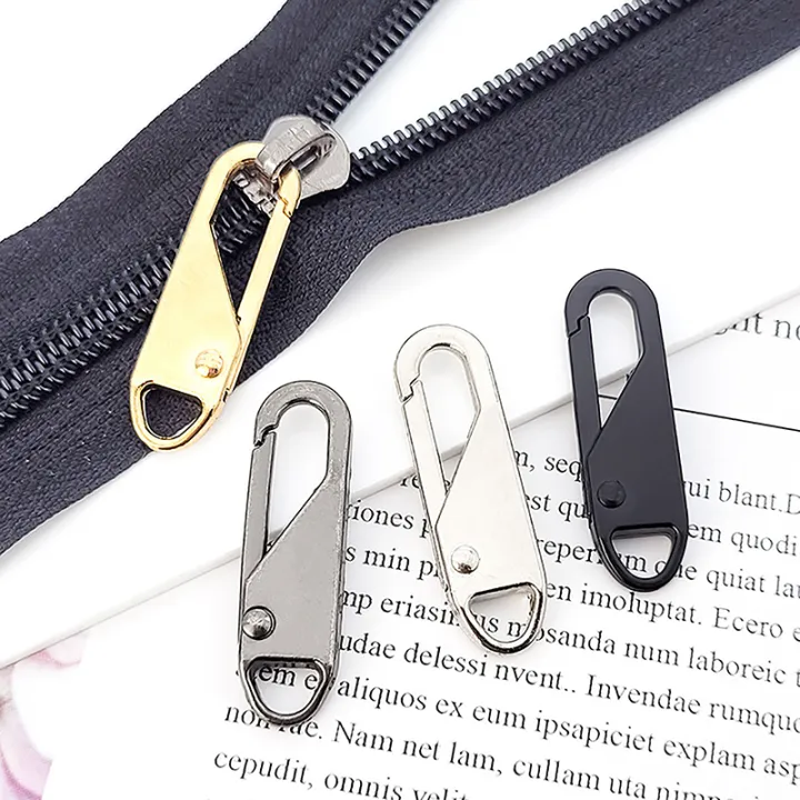 5%20Pcs%20Metal%20Zipper%20Pull%20Replacement%20Detachable%20Zipper%20Slider%20Pull%20Tab%20Repair%20Kit%20for%20Clothing%20Jacket%20Diy%20Craft%20Sewing%20Zip%20Head%20Cherry%20Super%20Store%20-%20Image%207