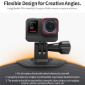 Base Mount for ACTION 4/ GO3 Flexible Adhesive Base for Curved Helmet Mounts Durable Easy Install. 