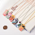 Anime Demon Slayer Necklace Kamado Tanjirou Nezuko Agatsuma Zenitsu Metal Pendant Cosplay Accessories Man Woman Jewelry Gifts. 