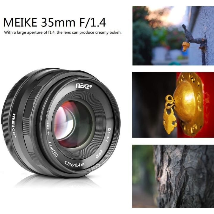 Meike 35mm Manual Focus lens for Sony E-mount A7R A7S