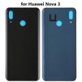 Huawei Nova 3 - ( Glass ) Back Shell / Back Panel / Battery Cover / Back Door / Back Replacement Part. 