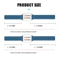 Silicone Magnetic Strap Watch Band For Apple Watch Series 9&8&7 41mm / SE 3&SE 2&6&SE&5&4 40mm / 3&2&1 38mm. 