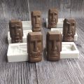 Different Expressions   Statue  Silicone Chocolate Fondant Molds Craft Polymer Clay Cake Decorating Tools15135-140. 