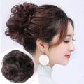 Messy Hair Bun Curly Bun Donuts Hair Bun Pad Hair Extension Clip Hair Ring Synthetic Women's.