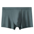 New Pure Color Seamless Modal Men's Underwear Wholesale Large Size Antibacterial Men's Underwear One Piece Boxer Shorts.