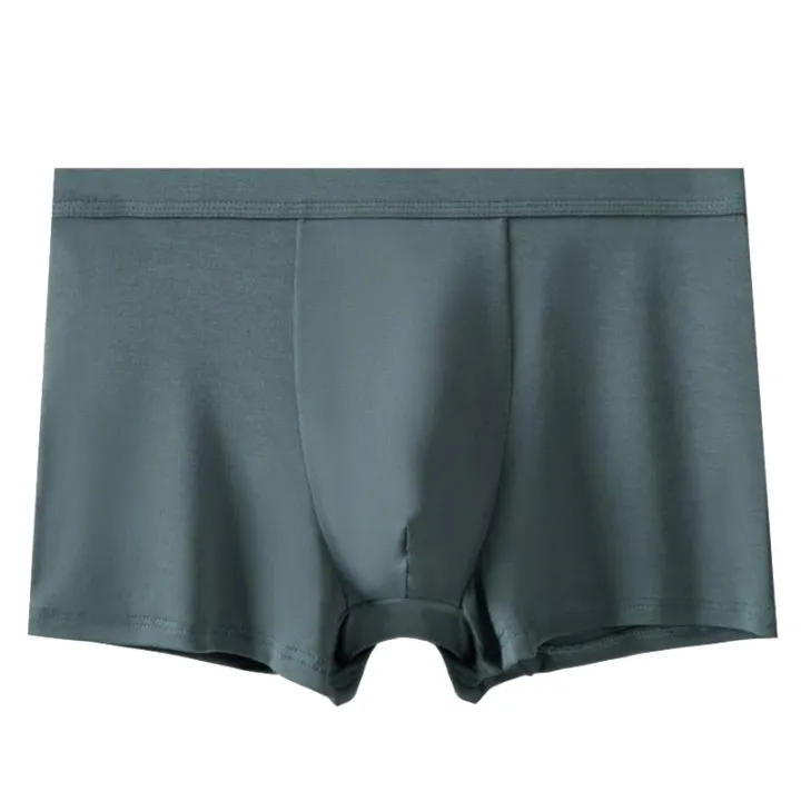 New%20Pure%20Color%20Seamless%20Modal%20Men's%20Underwear%20Wholesale%20Large%20Size%20Antibacterial%20Men's%20Underwear%20One%20Piece%20Boxer%20Shorts%20-%20Image%208