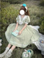 Japanese Soft Sister Cute Lolita Dress Women Sweet Puff Sleeve Slim Student Dresses Party Retro Girls Bow Salior Collar Vestidos.