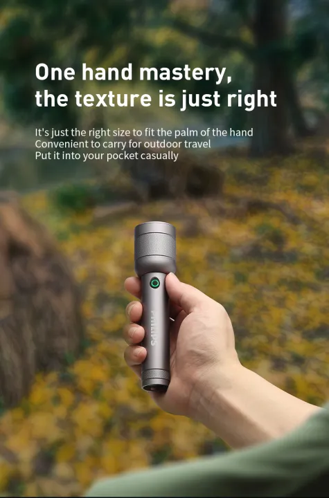 Philips%20Rechargeable%20Flashlight%20Torch%20LED%20USB%20Portable%20Torches,%204%20Modes%20Aluminum%20Alloy%20Torchlight,%206500K%20Lamp%20Beads,LED%20Super%20Bright%20-%20Image%202