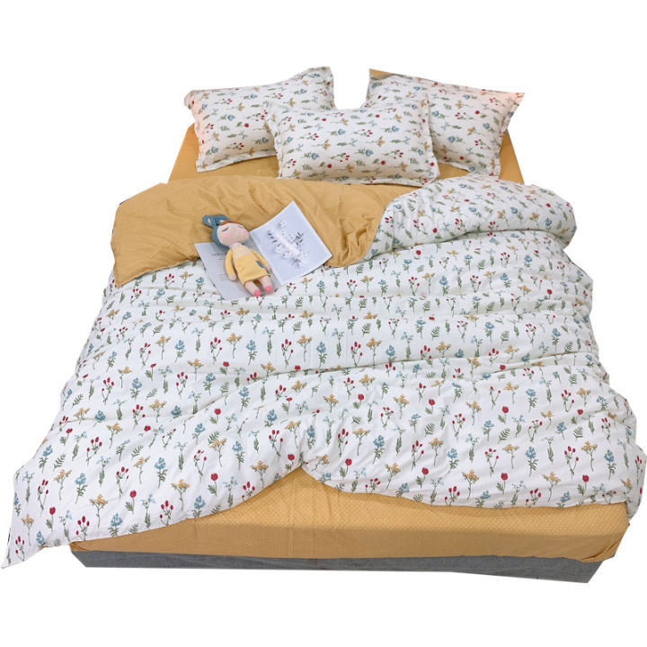 %E3%80%90Factory%20Store%E3%80%91Xiaohongshu%20Internet%20celebrity%20pastoral%20style,%20fresh%20floral%20yellow%20polka%20dot%20bed%20sheets,%20three%20or%20four%20pieces%20of%20bed%20sheets,%20one%20piece%20of%20dropshipping%20-%20Image%205