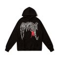 New Luxury Skull Head Hoodie for Men Spider Pullover Hoodies Hoody Hooded Velvet Drake Thick Fleece Sweatshirts Clothes Tops. 