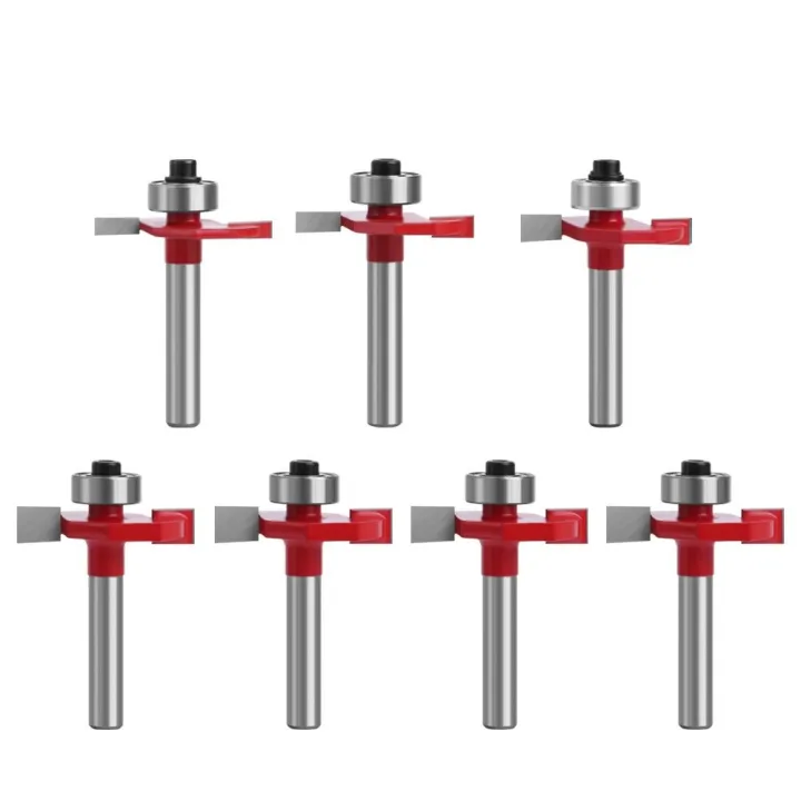 New%201/4%20Shank%20Router%20Bits%20T%20Type%20Carbide%20Slotting%20Cutter%20Trimming%20Machine%20Woodworking%20-%20Image%204