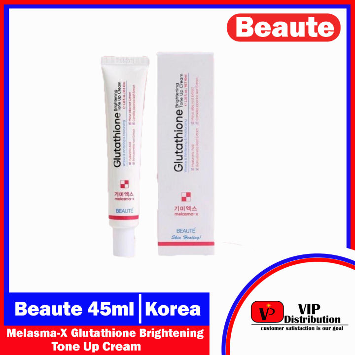 beaute melasma x glutathione brightening tone up cream Beaute Melasma-x Glutathione Brightening Tone-up Cream 45ml – OthoiMart