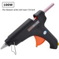 Combo Pack 100W Hot Melt Glue Gun With 5 Glue Stick, 100 Watt Glue Gun For Diy Art Crafts, Joint Repair.