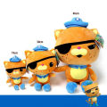 【selevn roind】19/30/46cm Octonauts Stuffed Plush Animal Toys Barnacles Kwazii Tweak Peso Dashi Cartoon Soft Supple Doll Boy And Girl Toy Gift.