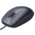 Logitech M90 Wired USB Mouse, 1000 DPI Optical Tracking, Ambidextrous PC / Mac / Laptop - Grey.